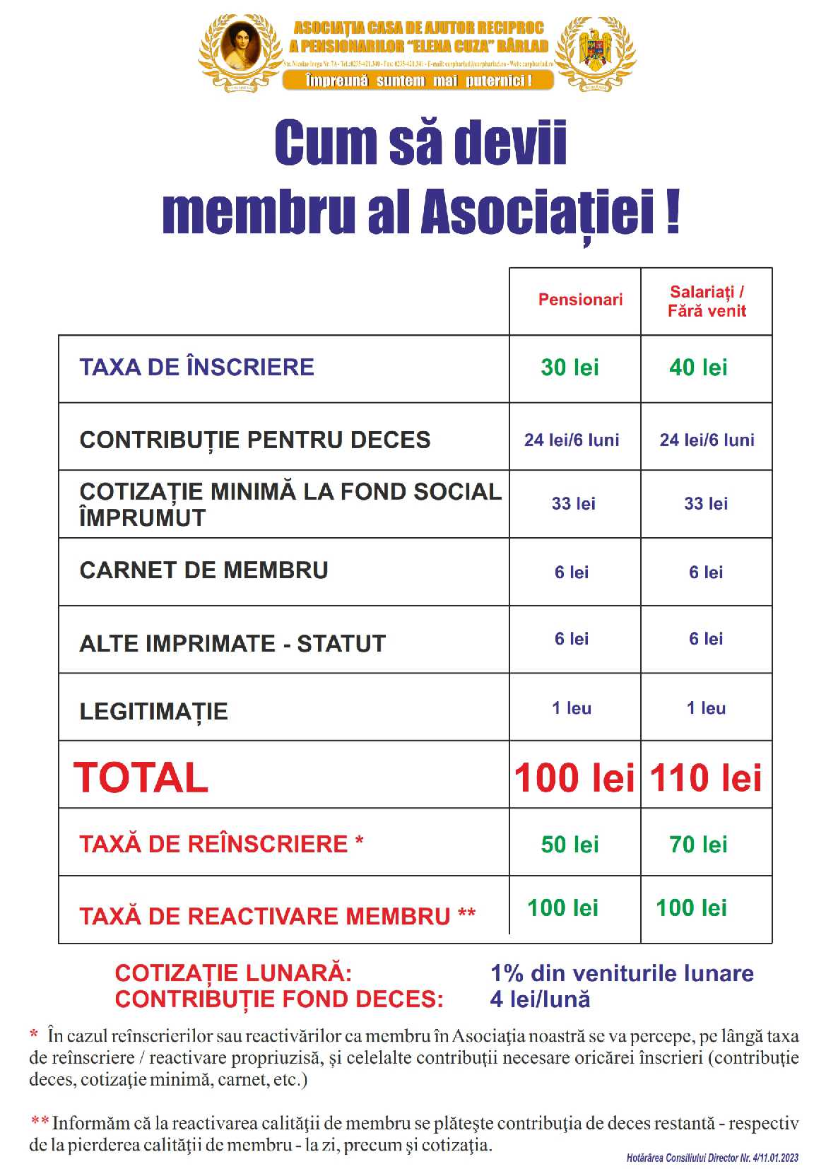 Cum să devii membru Cum să devii membru